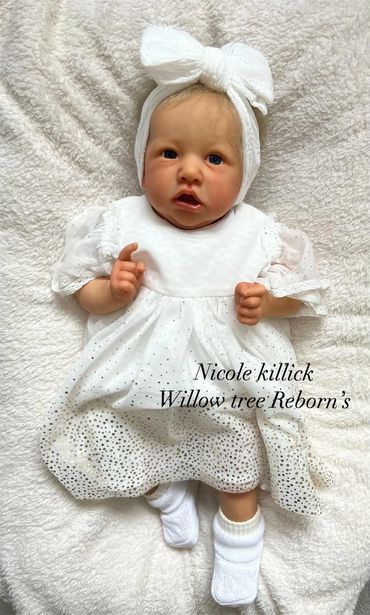 Saskia by Bonnie Brown painted by Willow Tree reborns