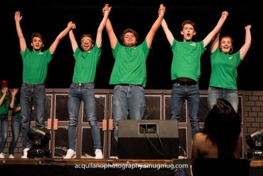Sing-Out cast members take a bow.