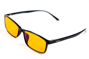 Pair of yellow glasses.