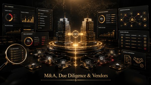 Mergers Acquisitions Due Diligence Vender Management