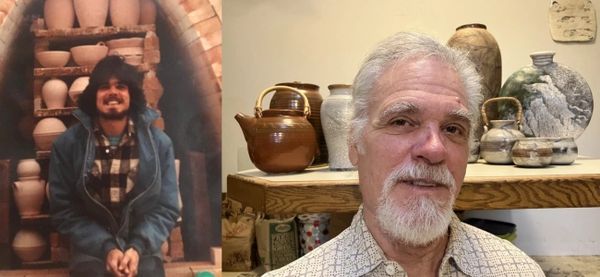 Teacher and kiln