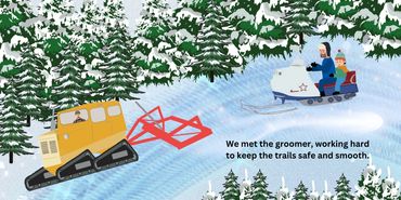 Grandpa’s First Snowmobile