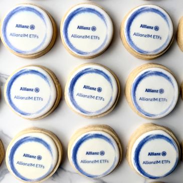corporate logo sugar cookies