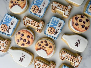 Custom Baby Shower Cookies