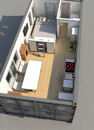 Build To Rent's OakZERO's, Tiny Super Solutions & RetireSmart Innovations Layout.