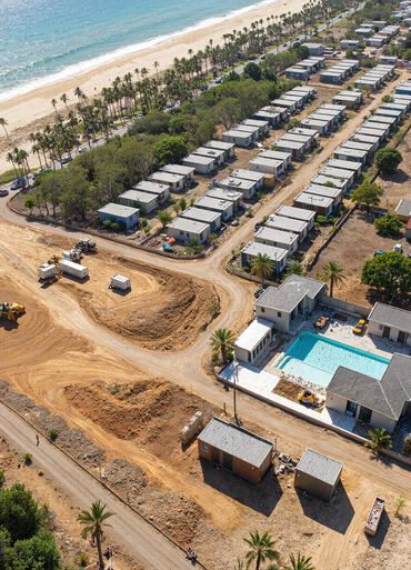 AI Powered Impression of commencement of OakZERO's Build To Rent Project at Tannum Sands, QLD, 4680.
