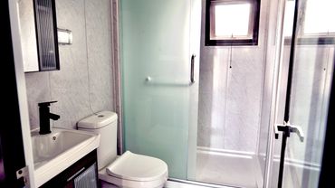 Bathroom of OakZERO Eco Hubs.