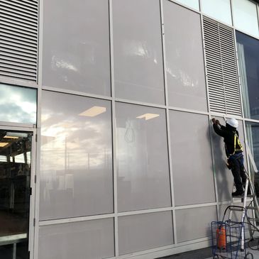 perforated window film in toronto