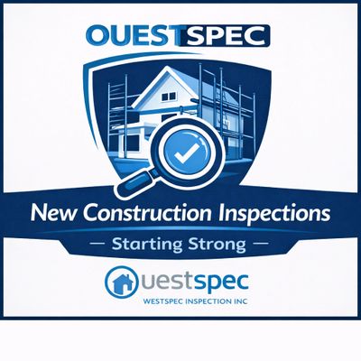 Logo for OuestSpec, specializing in new construction inspections.