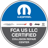 FCA, MOPAR, DODGE, CHRYSLER, RAM CERTIFIED COLLISION CENTER