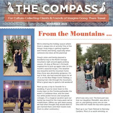 "From the Mountains" November edition of "The Compass" 