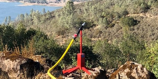 protect vineyards and ranches from wildfires with our water cannon & fire pump cart system
