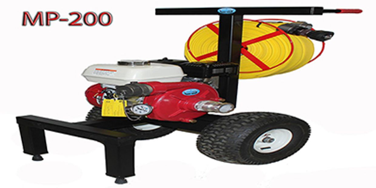 MP-200 home Honda powered mobile fire pump cart system by Code3 Water