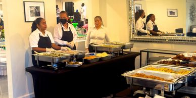 Enjoy Buffet Style, Table Service or Patio Dining.