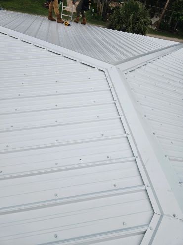 new metal roof ormond beach,floridaroof repair, roofing contractor, metal roofing, roof rejuvenation