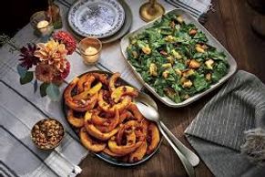 The art of side dishes are paired to compliment the main dish. Creativity and planning make the meal