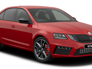 Scoda Octavia RS Dark Red 2019