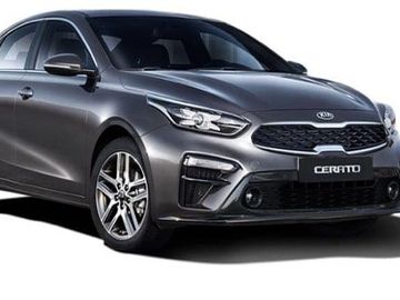 Black Kia Grand Cerato 2020