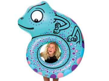 Bigmouth Giant Chameleon Pool Float