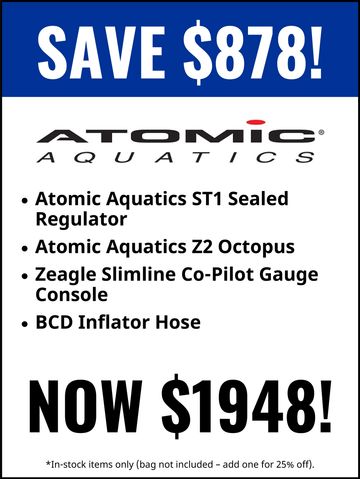 Atomic Aquatics ST1 Regulator - ON SALE - Water Sports, Toronto