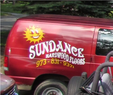 Sundance Hardwood Floors wood flooring work van Sundance Wood Floors