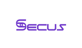 Purple stylized text logo reading 'Secus' on white background.