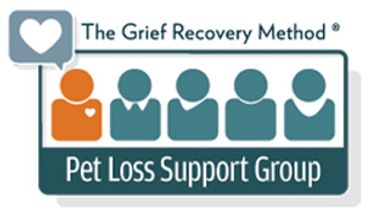 Color graphic of The Grief Recovery Method: Pet Loss Support Group