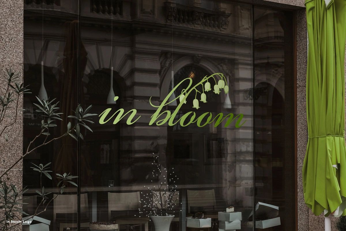 In Bloom Floral Logo