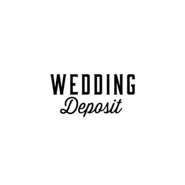Pay your wedding deposit