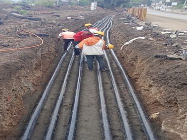 EHV Cable laying