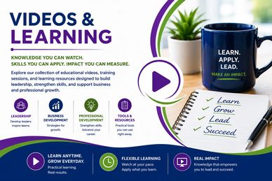Educational videos and resources for leadership and professional growth.