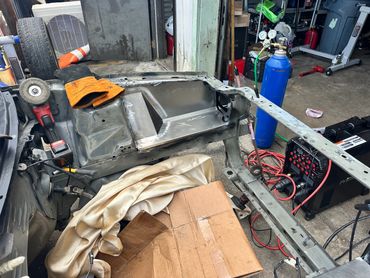 Custom steel fabrication by Southern Arc Mobile Welding.