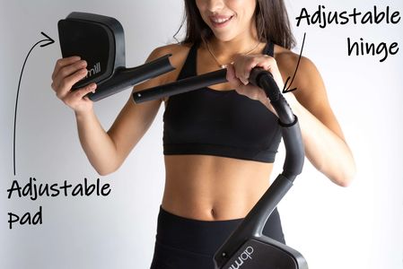 ABMILL Plank Trainer is easy to adjust so you can do perfect plank exercises.