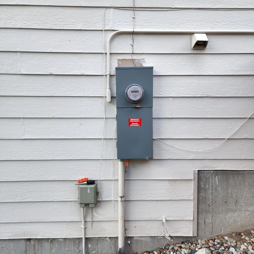 Electrical service panel upgrade