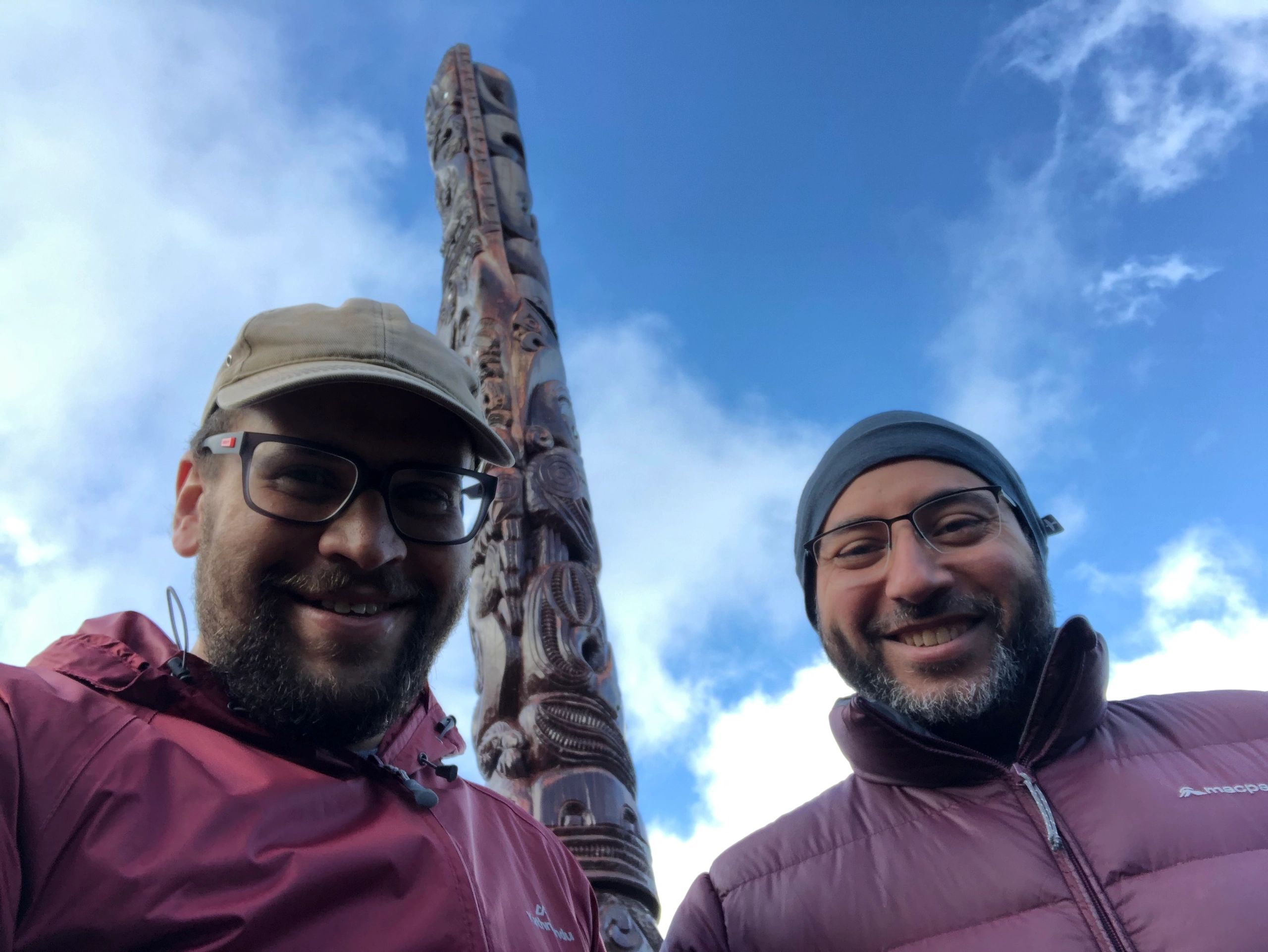 Husam Abozekry and Ahmed Alshereef business consultants in Hawera, Newzealand