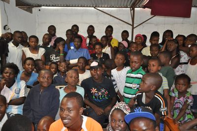 Kibera New Life Church (KNLC) worship service