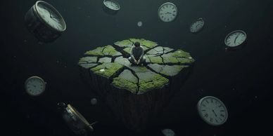 Sitting alone, Emotional distress, feeling of worthlessness and hopelessness are signs of depression