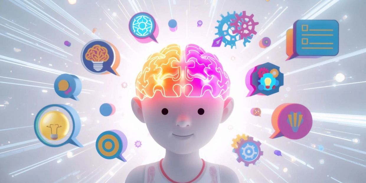 image representing transformation of thoughts and behavior through Neuro-Linguistic Programming