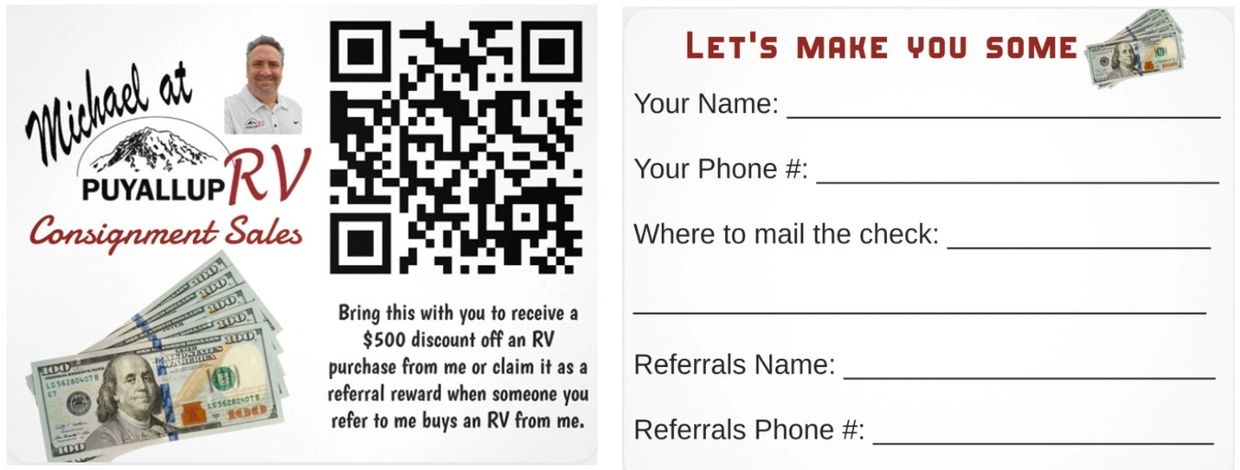 Discount and referral reward