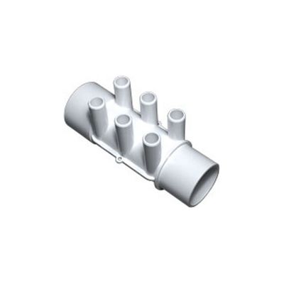 Water manifold with 6 outlets