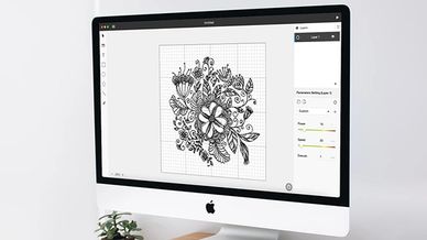 Beam Studio Software.