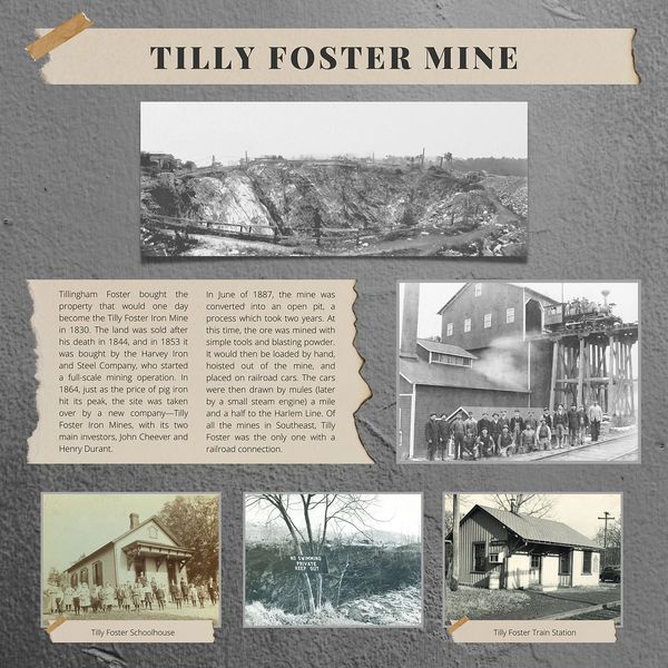 Tilly Foster Mine Panel 1