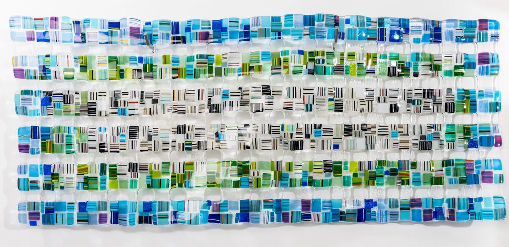 Wall art , wall sculpture series # 2 Retro Mesh