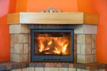 Fireplace Glass Cleaning