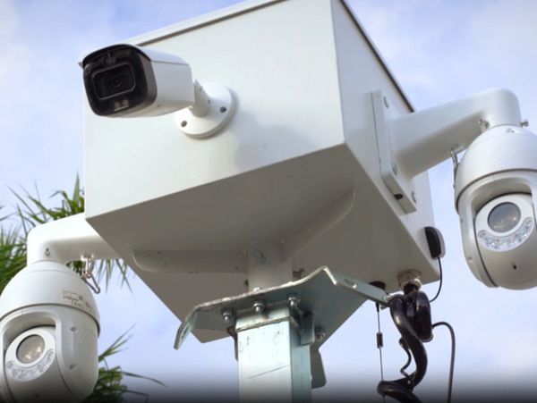 Security trailer rental service, Mobile video surveillance, Miami mobile surveillance trailers