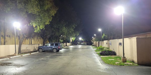 Parking Lot LED Lighting repair
