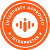 Interprefy approved interpreter for English Spanish Remote Simultaneous Interpretation services RSI
