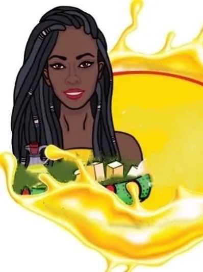 A display of ButterLady™ CBD products, including cookies, olive oil, non-salt butter, and body butte