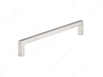 Kitchen cabinet handles pulls knobs ss stainless steel chrome nickel square