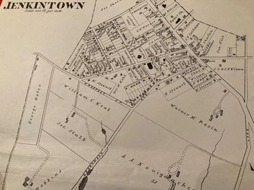 1877 Map of Jenkintown